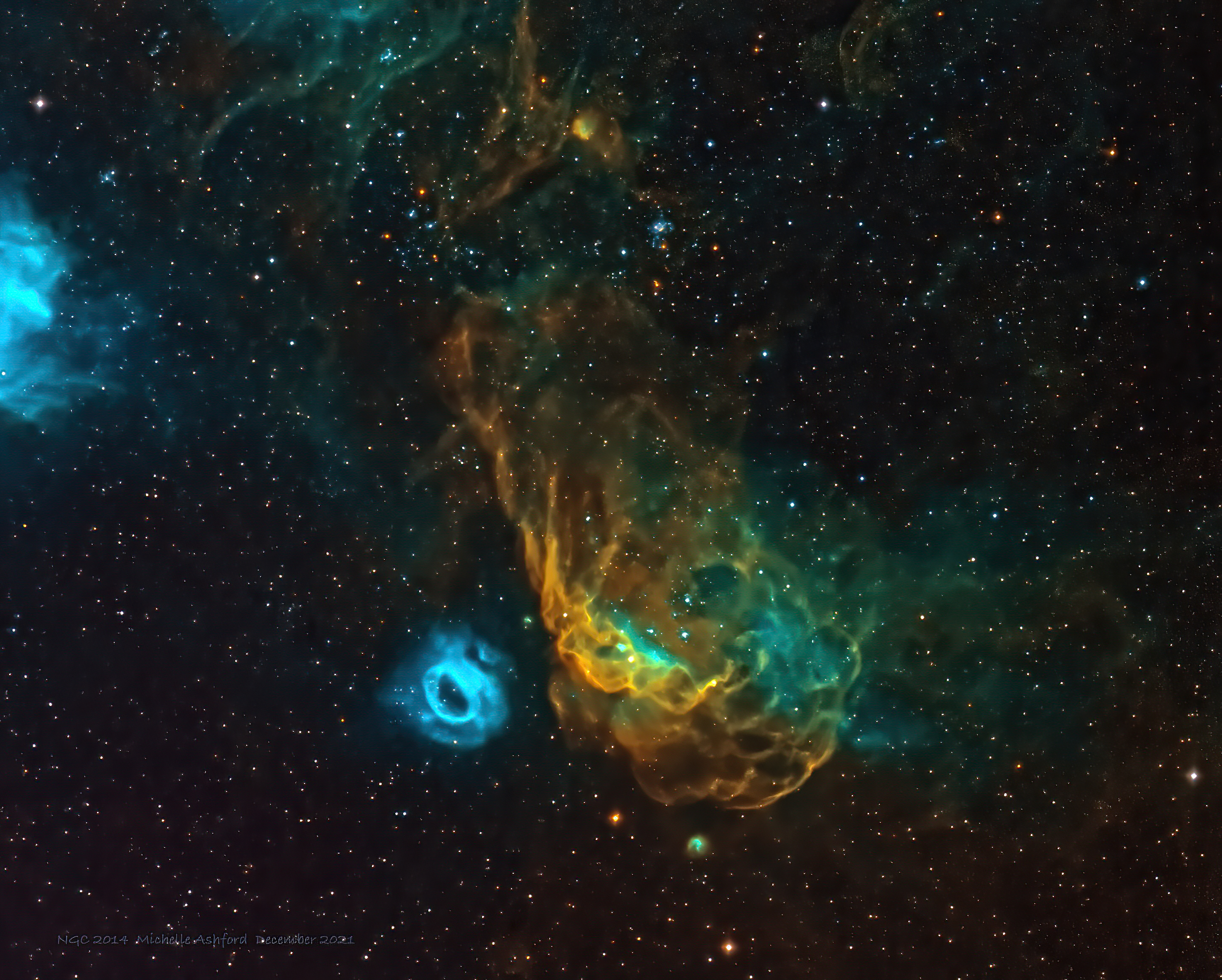 NGC 2014 (revised) | Telescope Live